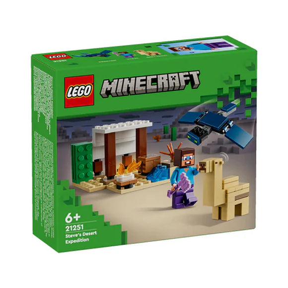 LEGO 21251 MINECRAFT STEVE DESERT EXPEDI