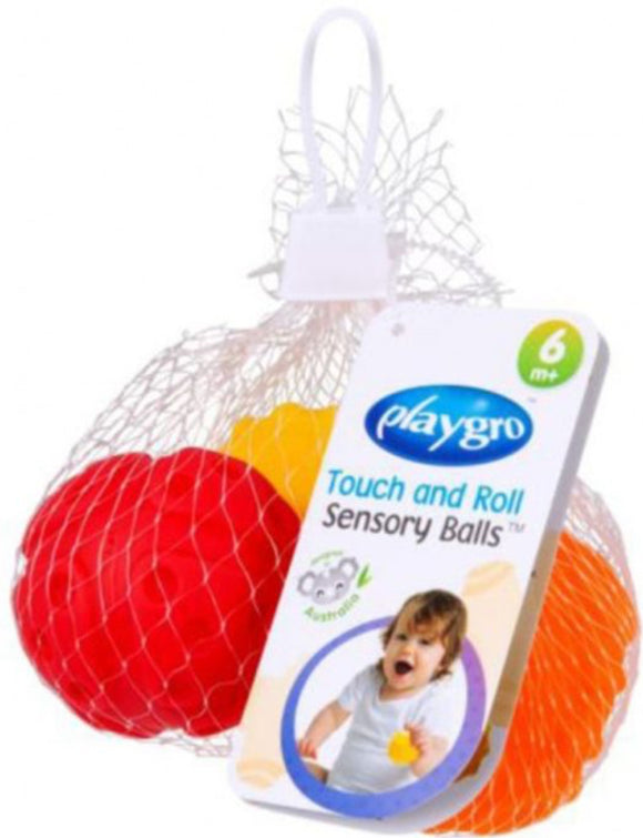 PLAYGRO TOUCH AND ROLL SENSORY BALLS