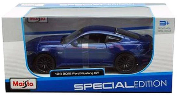 MAISTO 1:24 2015 FORD MUSTANG BLUE