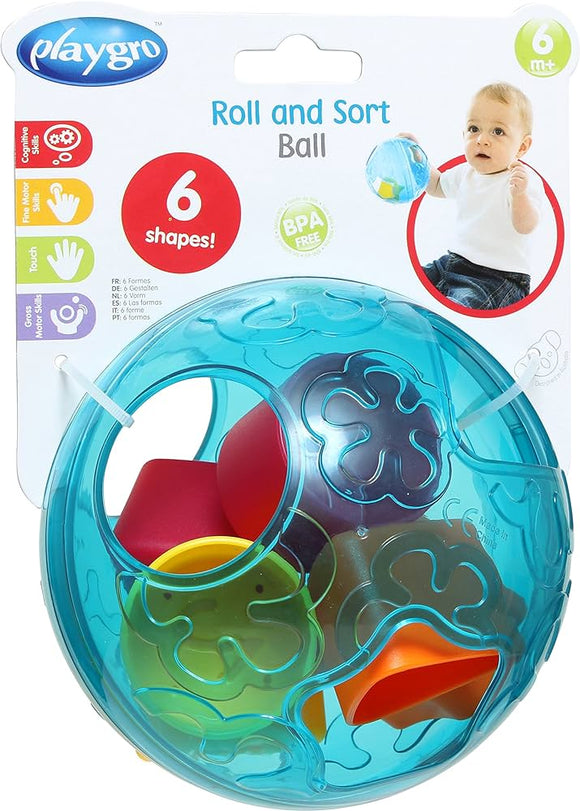 PLAYGRO ROLL AND SORT BALL