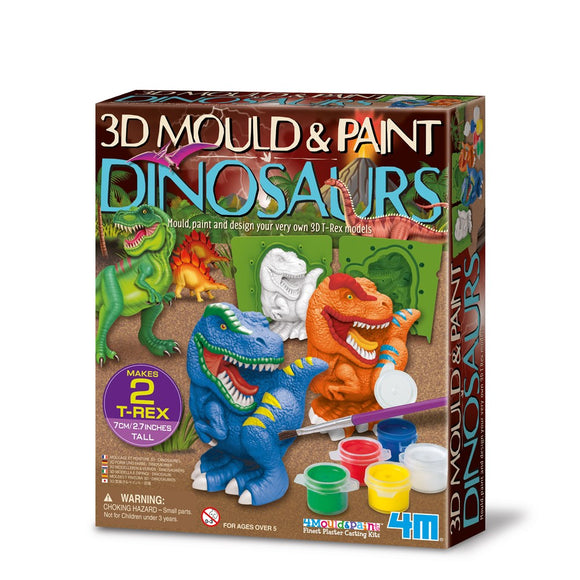 4M MOULD & PAINT 3D DINOSAUR
