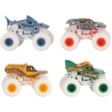 MONSTER JAM 1:64 4PK WHITE OUT THERE