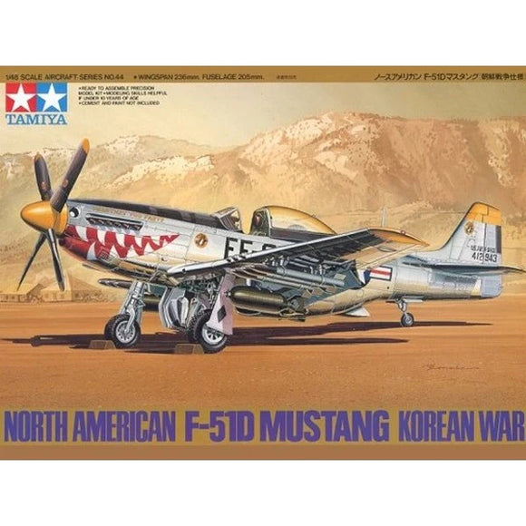 TAMIYA 1:48 NA F-51D MUSTANG KOREAN WAR