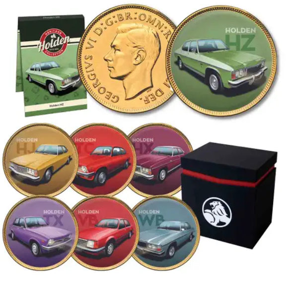 HOLDEN HERITAGE V3 COLLECTABLE COINS