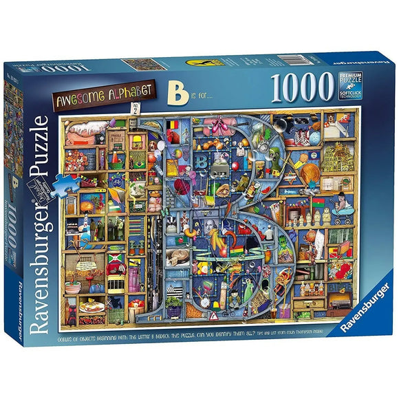 PUZZLE 1000PC AWESOME ALPHABET B