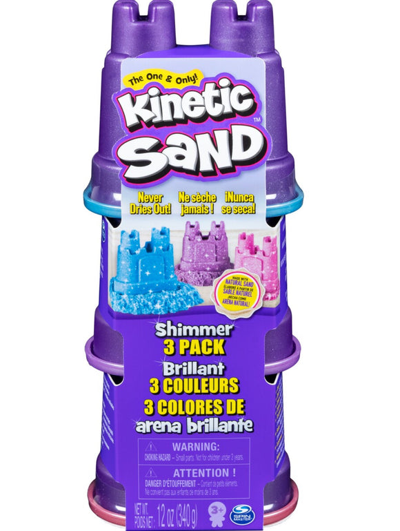 KINETIC SAND SHIMMERS MULTI PACK