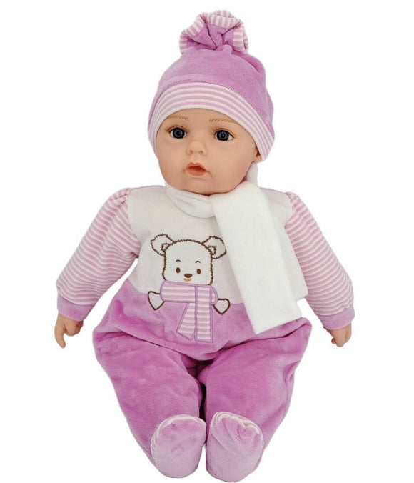 BABY DOLL KIM LILAC PUPPY JUMPSUIT