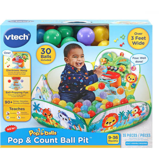 VTECH POP & COUNT BALL PIT