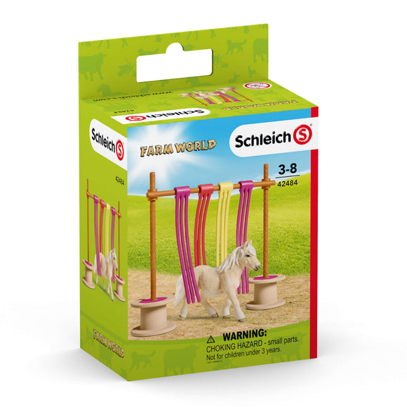 SCHLEICH 42484 PONY CURTAIN OBSTACLE
