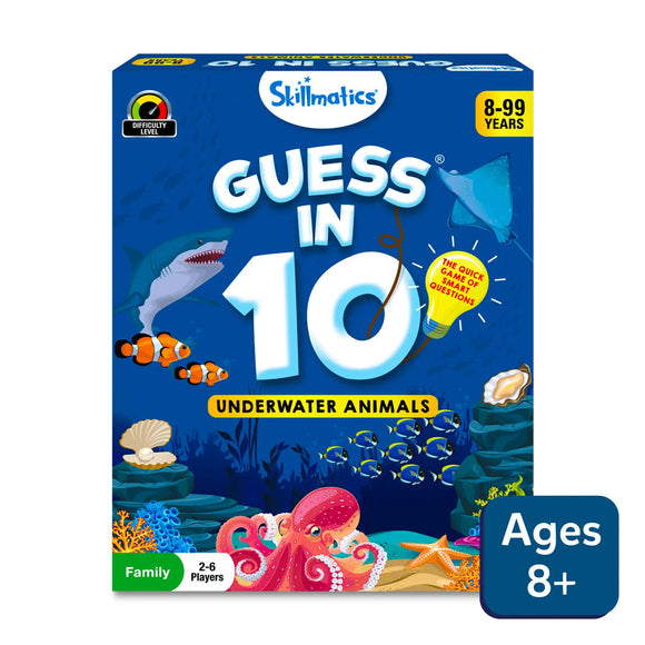 GAME GUESS IN 10 UNDERWATER ANIMALS