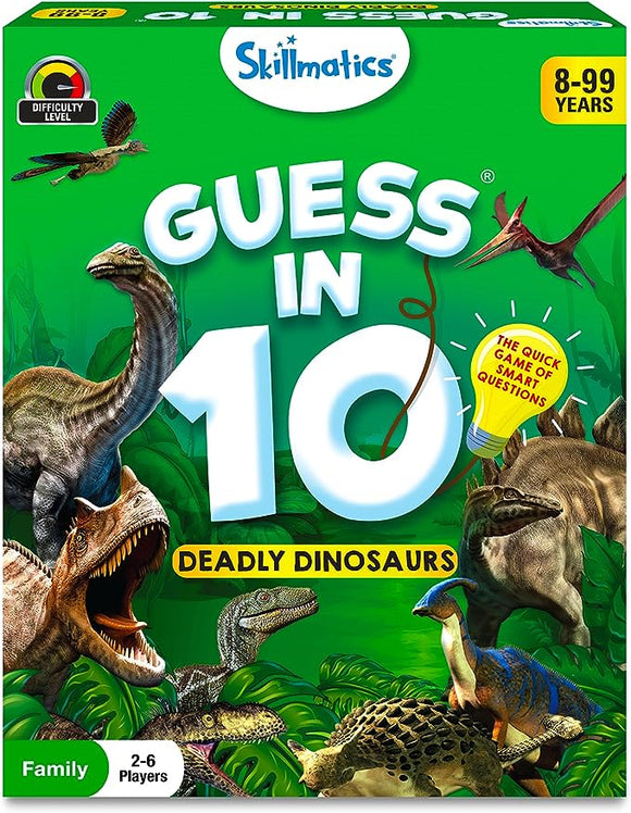 GAME GUESS IN 10 DEADLY DINOSAURS