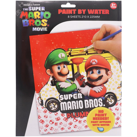 PAINT BY WATER SUPER MARIO