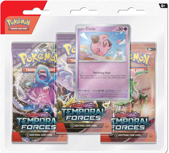 POKEMON TCG 3 BOOSTER OK TEMPORAL FORCES