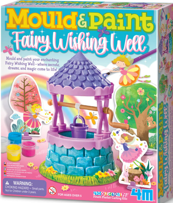 CRAFT MOULD AND PAINT FAIRY WISHING WELL