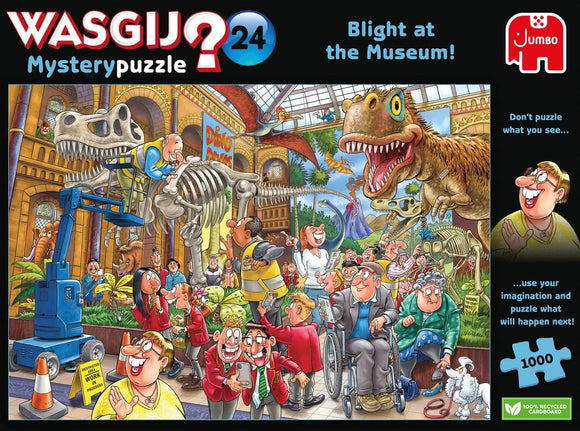PUZZLE WASGIJ #24 MYSTERY AT THE MUSEUM
