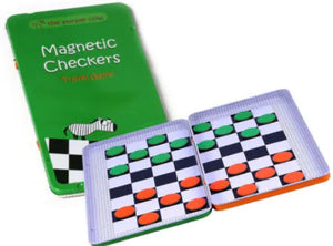 GAME MAGNETIC TRAVEL TIN CHECKERS