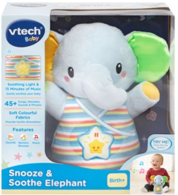 VTECH SNOOZE & SOOTHE ELEPHANT BL REFRES