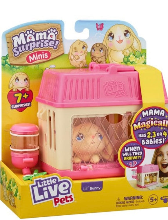 Little Live Pets Mama Surprise Mini Mouse Play Set: Lil' Bunny au