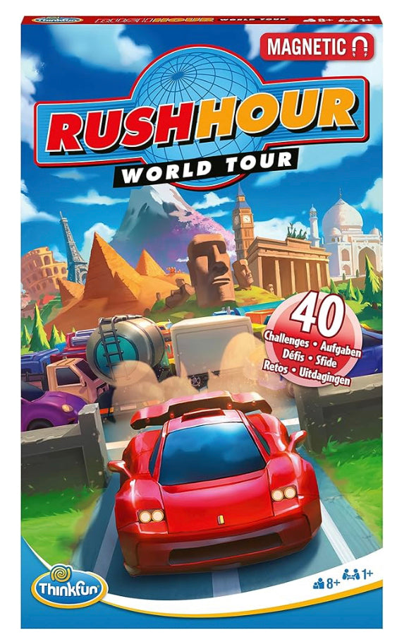 THINKFUN RUSH HOUR WORLD TOUR TRAVEL PUZ