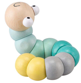 WOODEN CALM & BREEZY JOINTED WORM