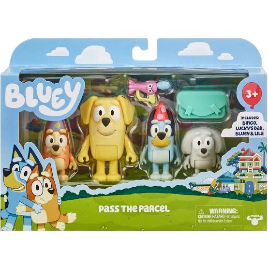 BLUEY S9 4 PACK FIGURES
