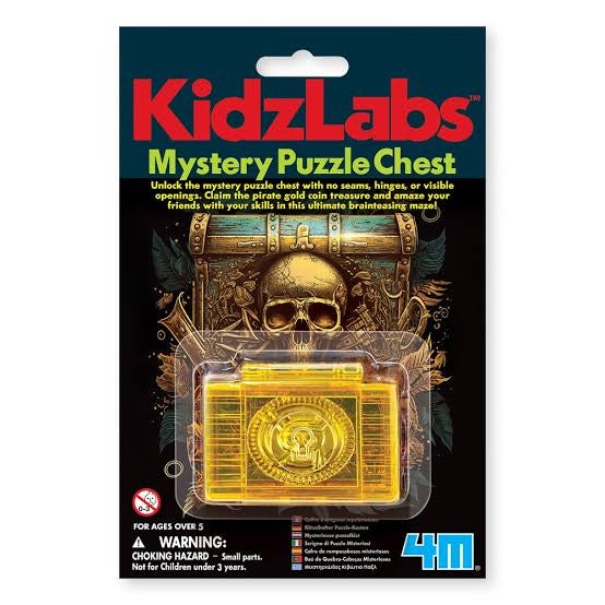 KIDZ LABS MYSTERY PUZZLE CHEST