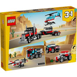 LEGO 31146 CREATOR FLATBED TRUCK W HELI