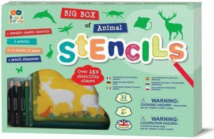 BIG BOX OF STENCILS ANIMALS