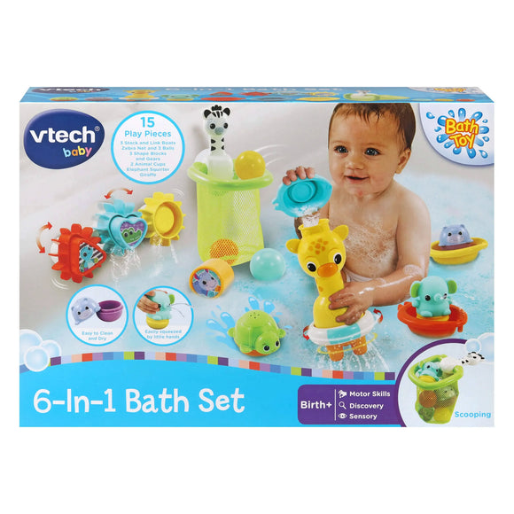 VTECH 6 IN 1 BATH SET