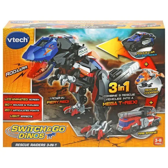 VTECH SWITCH & GO 3 IN 1 RESCUE RAIDERS