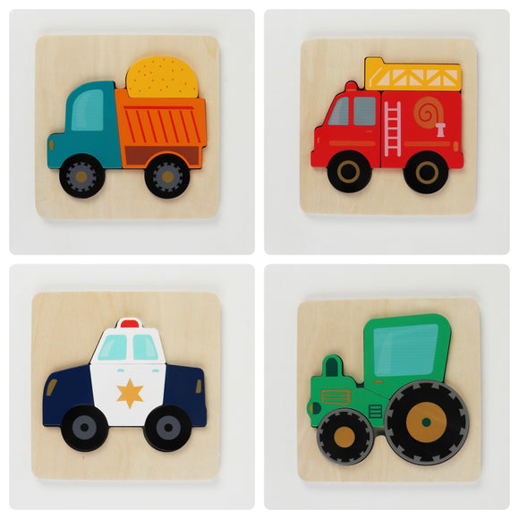 PUZZLE CHUNKY DUMP TRUCK