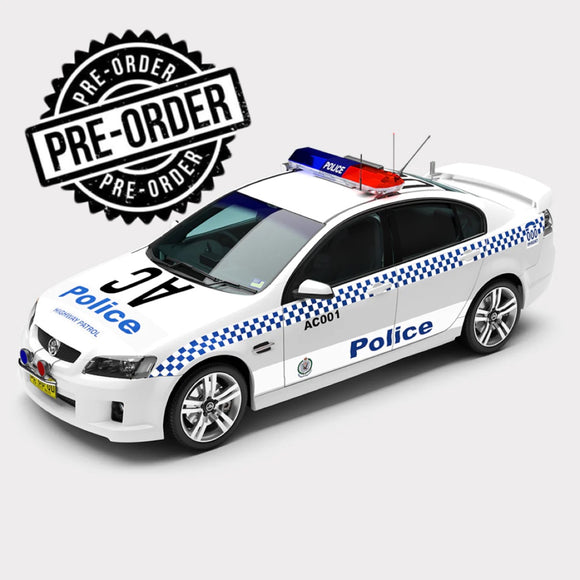 1:18 HOLDEN VE COMM SS NSW POLICE CAR