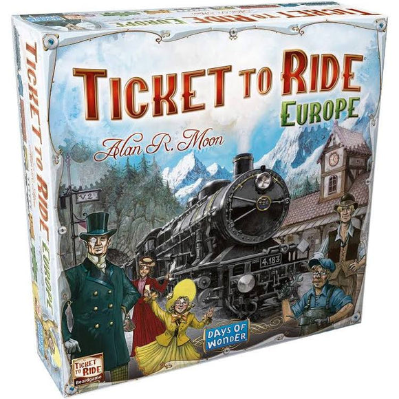 GAME TICKET TO RIDE EUROPE REFRESH