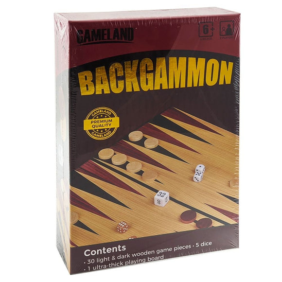 GAME BACKGAMMON 36.5CM GAMELAND