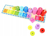 TOOKY TOY WOODEN COUNTING STACKER