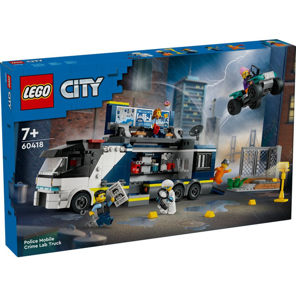 LEGO 60418 CITY POLICE MOBILE CRIME LAB
