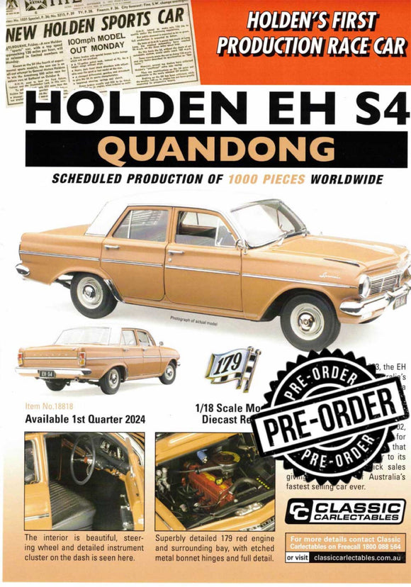 1:18 HOLDEN EH S4 QUANDONG