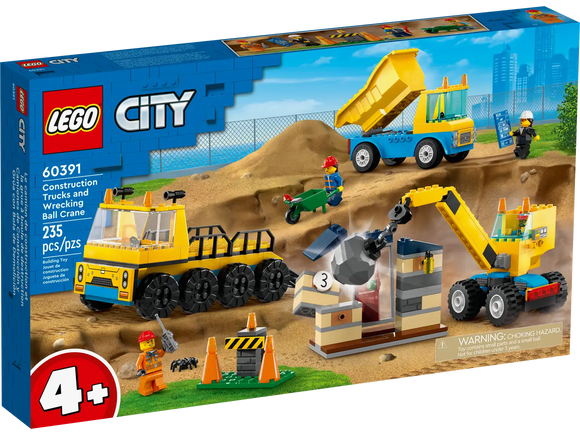 LEGO 60391 CITY TRUCK & WRECKING BALL CR