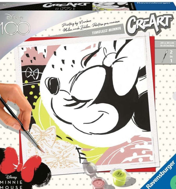 CRAFT DISNEY MINNIE PAINT BY NUMBER