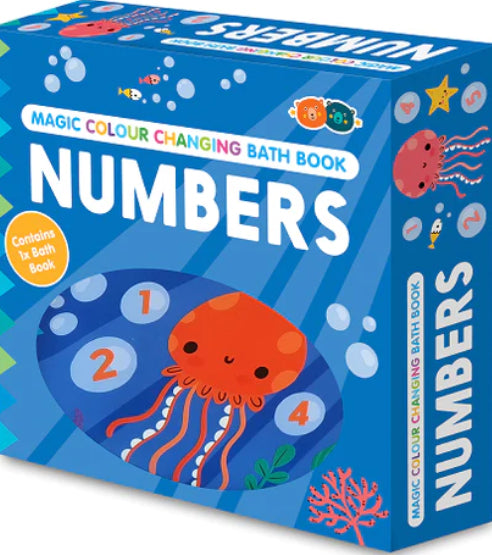 BATH TIME MAGIC COLOR BOOK NUMBERS