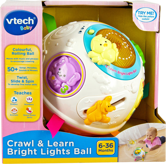 VTECH CRAWL & LEARN BRIGHT LIGHT BALL PK