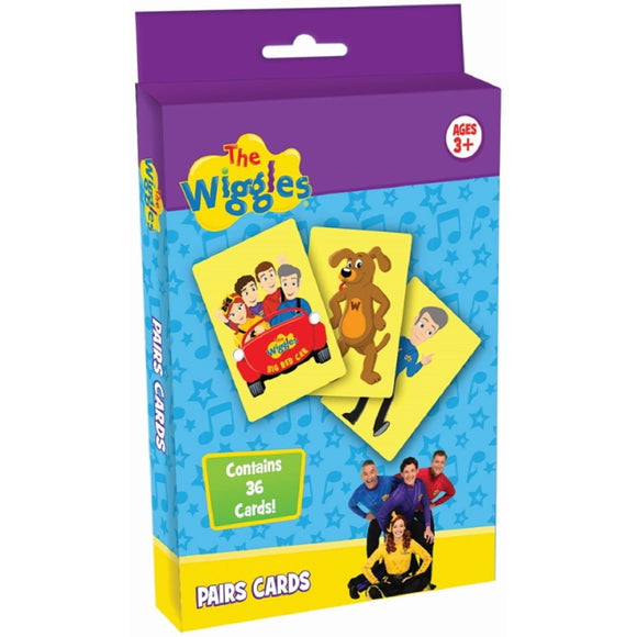 CARD GAME THE WIGGLES PAIRS GAME
