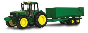 JD TRACTOR AND WAGON 7430