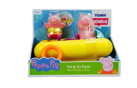 TOMY PEPPA PIG PULL & GO PEDALO