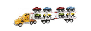 MOTOR EXTREME SUPERPOWER TRUCK W 8 CARS