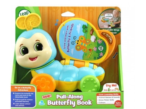 L/F PULL ALONG BUTTERFLY BOOK