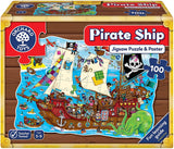 ORCHARD PUZZLE 100PC PIRATE SHIP