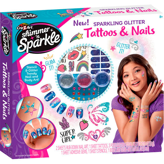 SHIMMER N SPARKLE NAILS & BODY TATTOOS