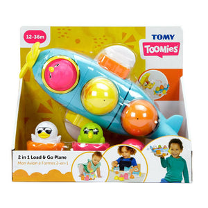 TOMY 2 IN 1 LOAD N GO PLANE