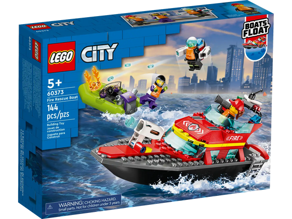 LEGO 60373 CITY FIRE RESCUE BOAT